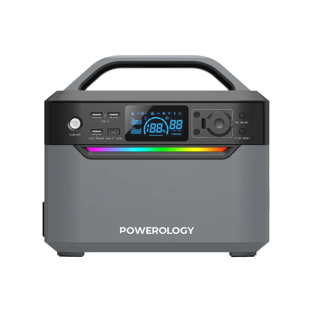 Powerology 120000mAh Portable Power Generator Fast Charging 384Wh 600W  Price in Kenya - LinkPhones Center